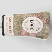 Stylist Sweet Heart Persoonlijke cadeausjabloon  Golfheadcover (Voorkant)