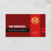 Stylist Template Office Manager Identity Global Visitekaartje (Voorkant)