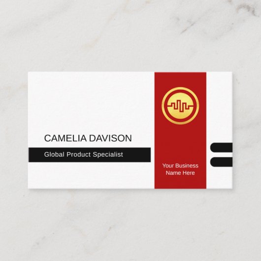 Stylist Template Office Manager Template Visitekaartje (Voorkant)