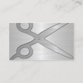 Stylist Zilver Visitekaartje (Achterkant)