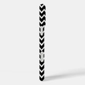 Stylist zwart-wit Chevron Case-Mate iPhone Case (Achterkant / Rechts)