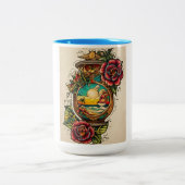 "Stylist's Choice Tweekleurige Koffiemok (Center)