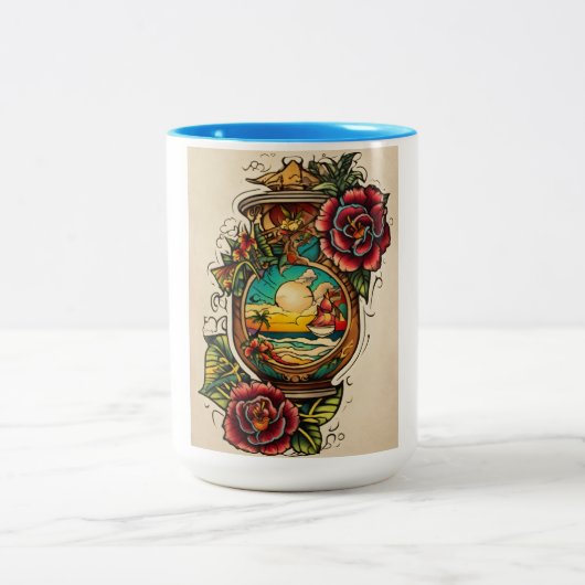 "Stylist's Choice Tweekleurige Koffiemok (Center)