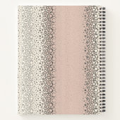 Stylist's Muse - Gepersonaliseerde naamsalon Notitieboek (Achterkant)