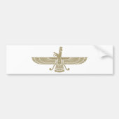 Stylized Faravahar Bumpersticker (Voorkant)