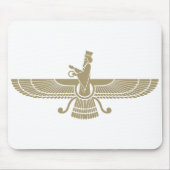 Stylized Faravahar Muismat (Voorkant)