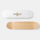 Stylized Faravahar Skateboard (Horizontaal)