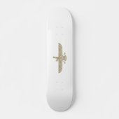 Stylized Faravahar Skateboard (Voorkant)