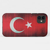 Stylized Flag of Turkey Case-Mate iPhone Case (Achterkant (horizontaal))