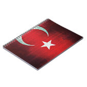 Stylized Flag of Turkey Notitieboek (Linkerzijde)