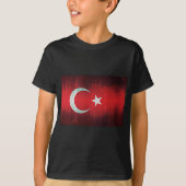 Stylized Flag of Turkey T-shirt (Voorkant)