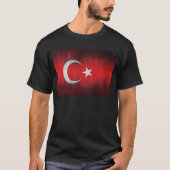 Stylized Flag of Turkey T-shirt (Voorkant)