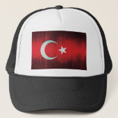 Stylized Flag of Turkey Trucker Pet (Voorkant)