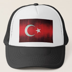 Stylized Flag of Turkey Trucker Pet