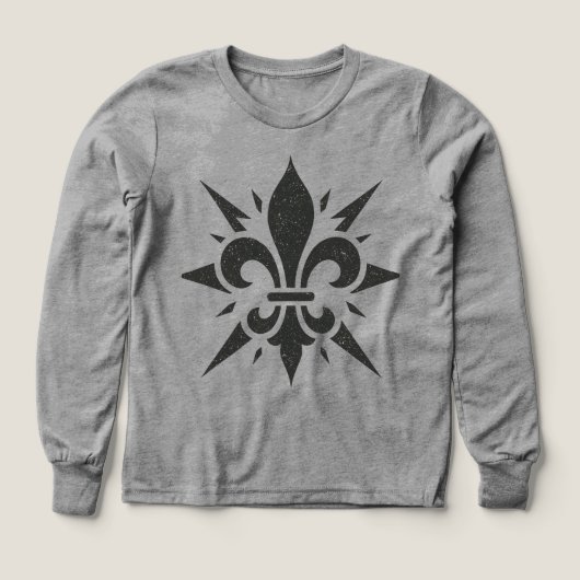 "Stylized Fleur-de-lis" T-Shirt (Voorkant)