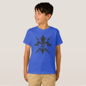 "Stylized Fleur-de-lis" T-Shirt (Voorkant volledig)