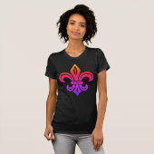 "Stylized Fleur-de-lis" T-Shirt (Voorkant volledig)