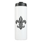 "Stylized Fleur-de-lis" Thermal Tumbler Thermosbeker (Voorkant)