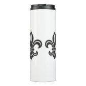 "Stylized Fleur-de-lis" Thermal Tumbler Thermosbeker (Achterkant)