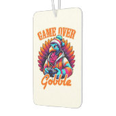Stylized Hoodie Turkey Gamer with Distressed Orang Luchtverfrisser (Links)