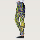 Stylized Mosaic Aloe Leggings (Links)