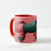 Stylized observation glasses, likely a digital  mok (Voorkant links)