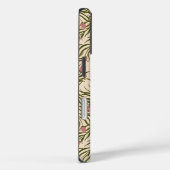 Stylized pink bell-shaped floral pattern Case-Mate iPhone case (Achterkant / Rechts)