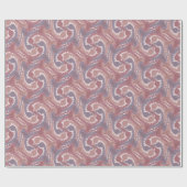 Stylized Swirling Hares Tesselation 2 Wrapping P Cadeaupapier (Vlak)