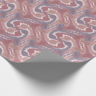 Stylized Swirling Hares Tesselation 2 Wrapping P Cadeaupapier