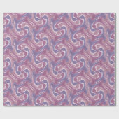 Stylized Swirling Hares Tesselation 5 Wrapping P Cadeaupapier (Vlak)