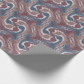 Stylized Swirling Hares Tesselation 7 Wrapping P Cadeaupapier (Hoek)