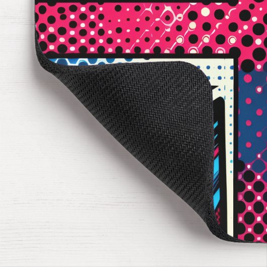 Stylized union jack Mousepad Muismat (Hoek)