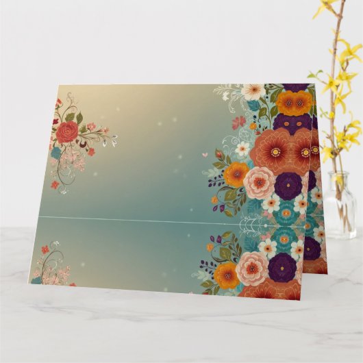 #StylizedLoveScene Kaart (Gele Bloem)