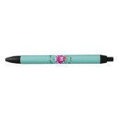 Stylo "Licorne, Aquaponey" Zwarte Inkt Pen (Voorkant)