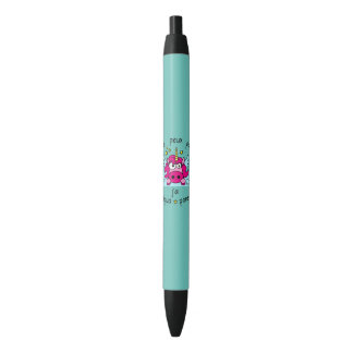 Stylo "Licorne, Aquaponey" Zwarte Inkt Pen