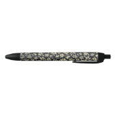 Stylo Mon jardin bleu foncé Zwarte Inkt Pen (Bodem)