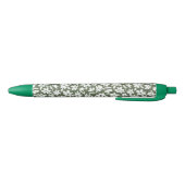 Stylo mon jardin vert olive zwarte inkt pen (Bodem)