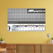 Stylophone Canvas Afdruk (Insitu (Woonkamer))