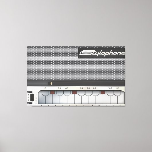 Stylophone Canvas Afdruk (Voorkant)