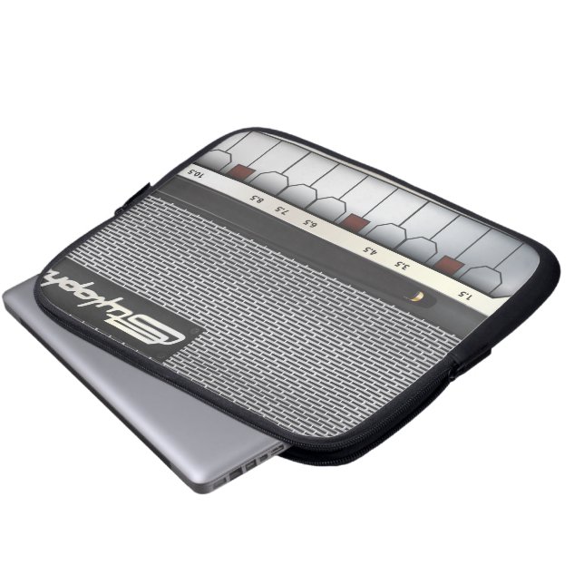 Stylophone Laptop Sleeve (Voorkant onderkant)