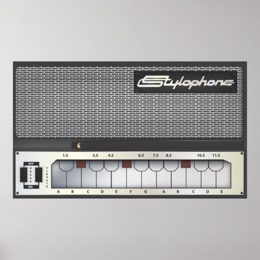 Stylophone Poster (Voorkant)