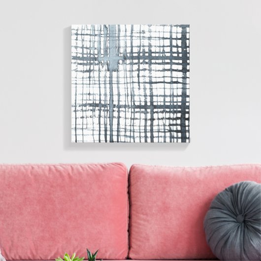 stylus - Patroon controleren Canvas Afdruk (Insitu (Woonkamer))