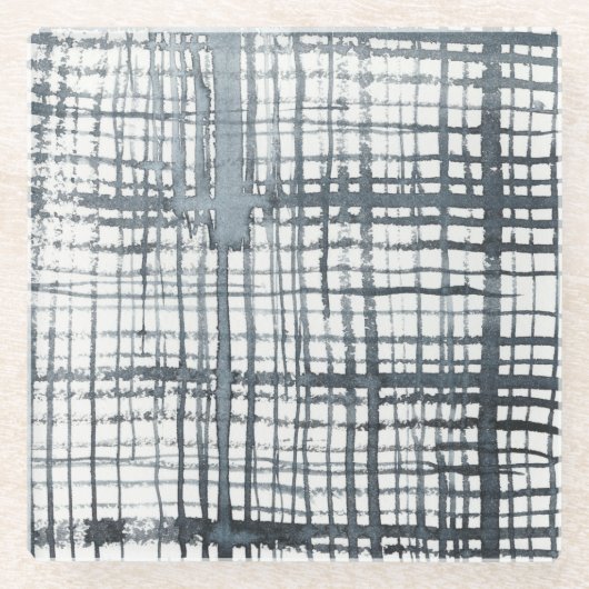 stylus - Patroon controleren Glazen Onderzetter (Voorkant)