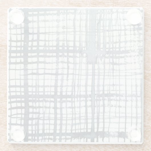 stylus - Patroon controleren Glazen Onderzetter (Achterkant)