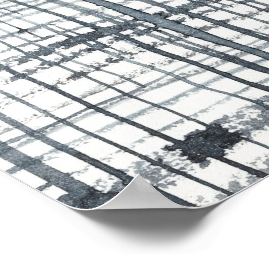 stylus - Patroon controleren Poster (Hoek)