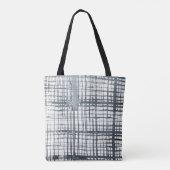 stylus - Patroon controleren Tote Bag (Achterkant)