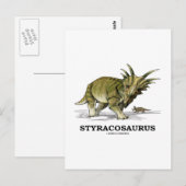 Styracosaurus Briefkaart (Voorkant / Achterkant)