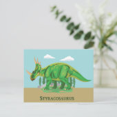 Styracosaurus Briefkaart (Staand voorkant)