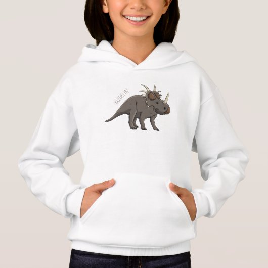 Styracosaurus cartoon illustratie (Voorkant)