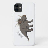 Styracosaurus cartoon illustratie Case-Mate iPhone case (Achterkant)